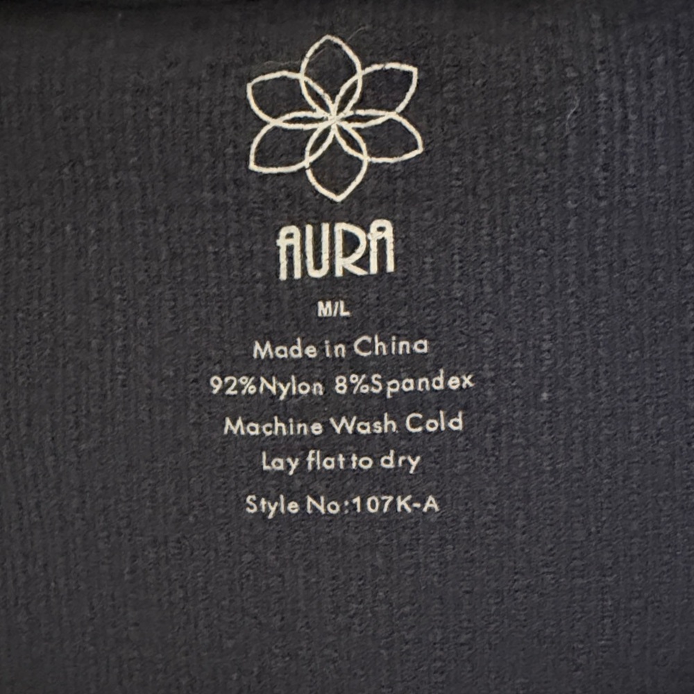 Aura Navy Blue Ribbed Camisole - Picture 2 of 3